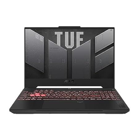 (Refurbished) ASUS TUF Gaming A15,AMD Ryzen 7 7435HS Gaming Laptop(NVIDIA RTX 4060-8GB/140W TGP/16GB RAM/512GB SSD/FHD/15.6"/144Hz/Windows 11/M365 Basic (1Year)*/Office Home 2024/Mecha Gray/2.20 Kg)FA507NVR-LP204WS